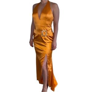 Jovani Evening Gown Orange